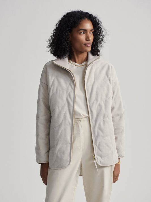 Libby Plush Quilt Jacket | Varley Featured