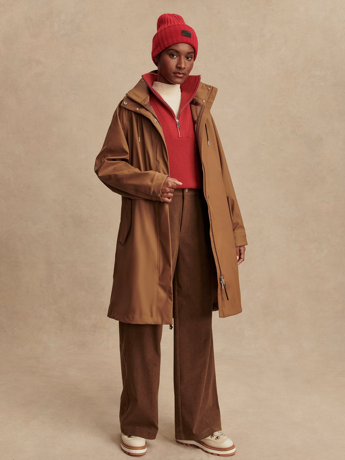 Amel A-Line Rain Jacket | Varley Premium