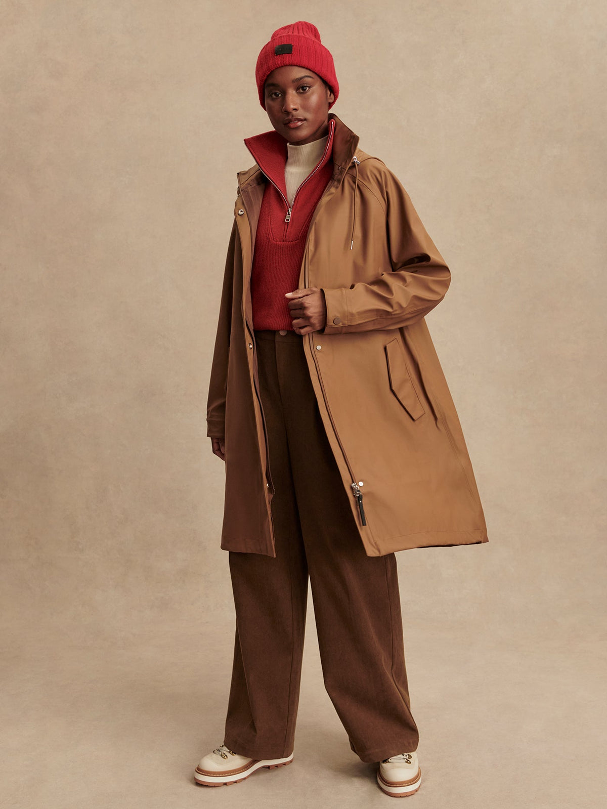 Amel A-Line Rain Jacket | Varley Premium