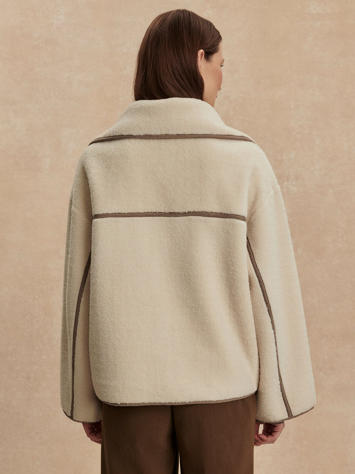 Romane Boxy Sherpa Jacket | Varley Quality