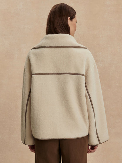 Romane Boxy Sherpa Jacket | Varley Quality