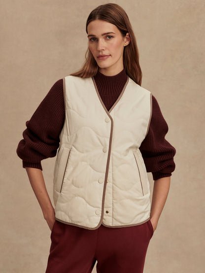 Lori Reversible Gilet | Varley Top Pick