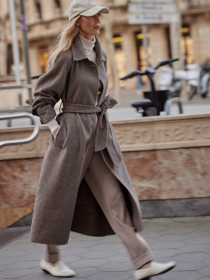 Tomlinson Belted Long Coat | Varley Featured