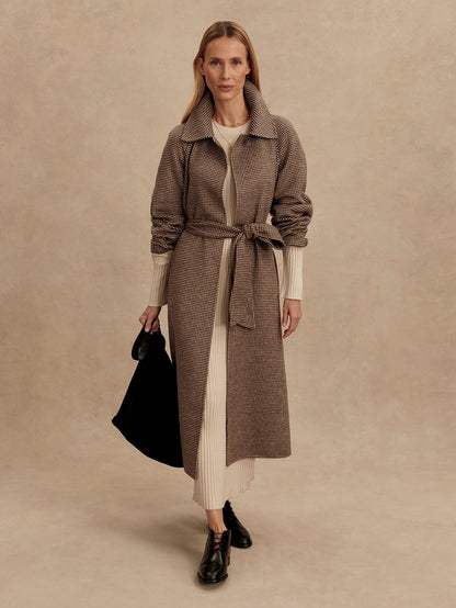 Tomlinson Belted Long Coat | Varley Featured