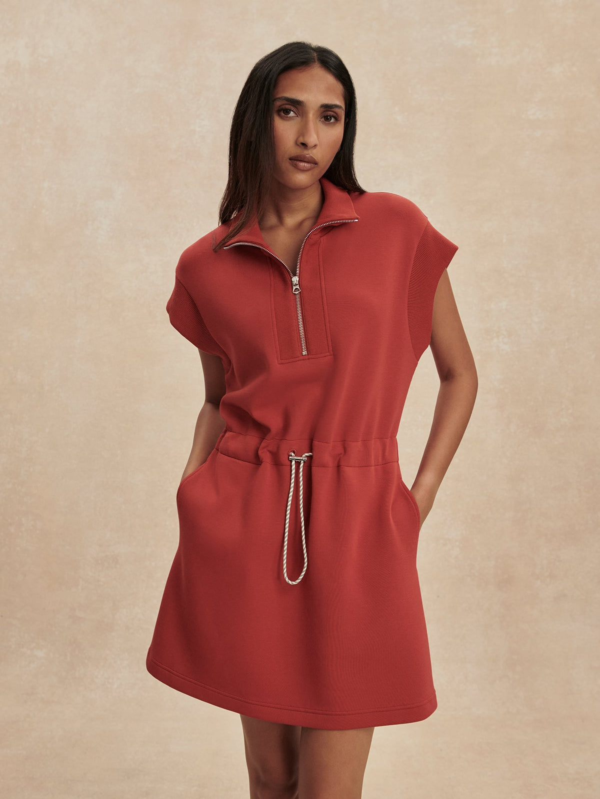 Avaya Half Zip Dress | Varley Trusted