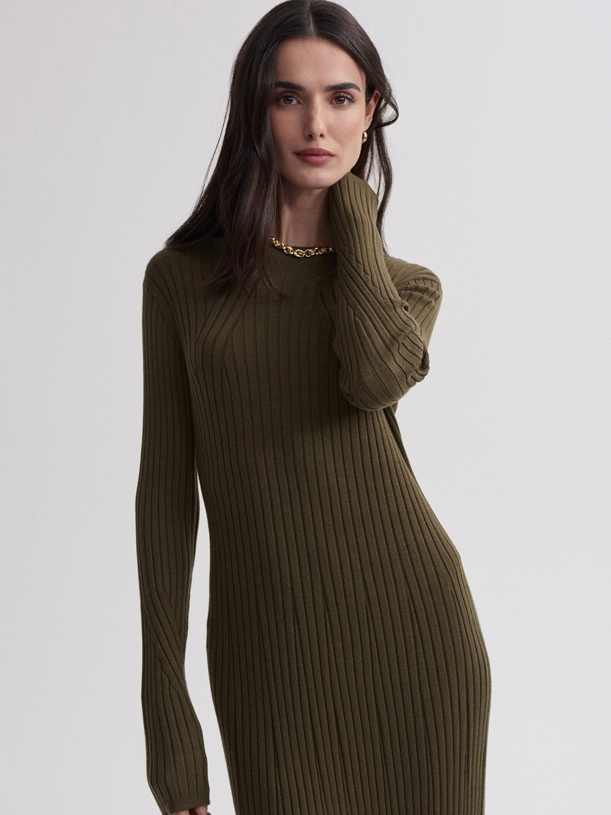 Axel Rib Knit Midi Dress | Varley Smart Buy