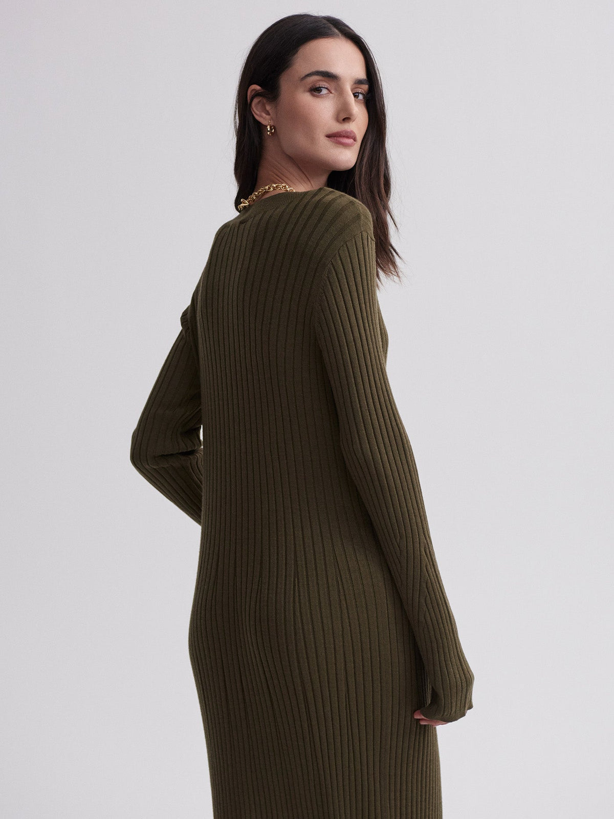 Axel Rib Knit Midi Dress | Varley Smart Buy