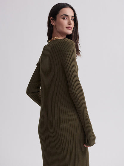 Axel Rib Knit Midi Dress | Varley Smart Buy