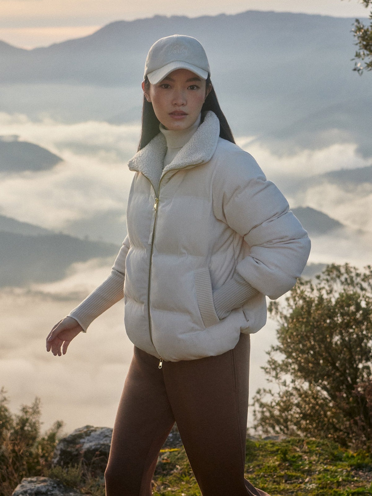 Brackley Cord Puffer Jacket | Varley Smart Buy