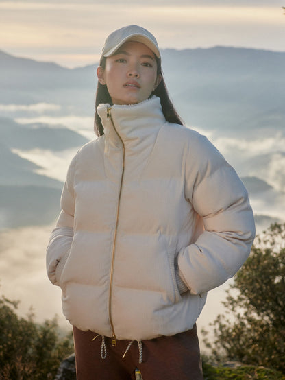 Brackley Cord Puffer Jacket | Varley Smart Buy