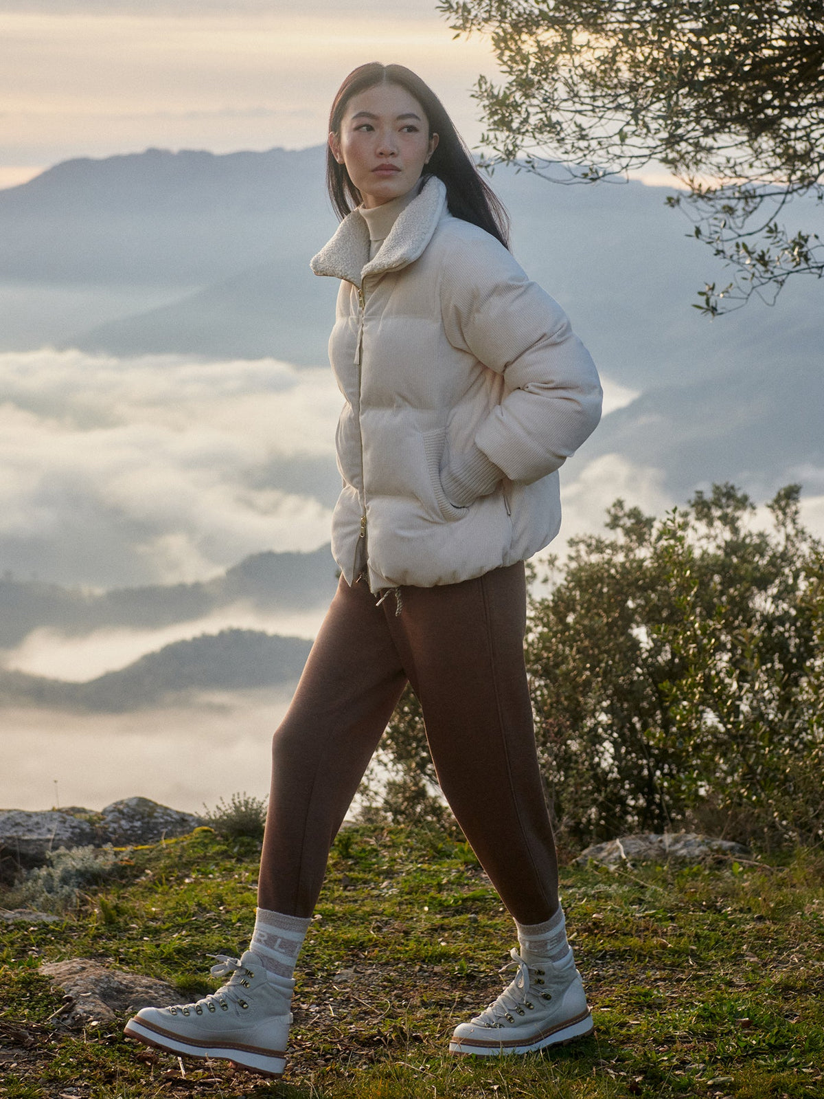 Brackley Cord Puffer Jacket | Varley Smart Buy