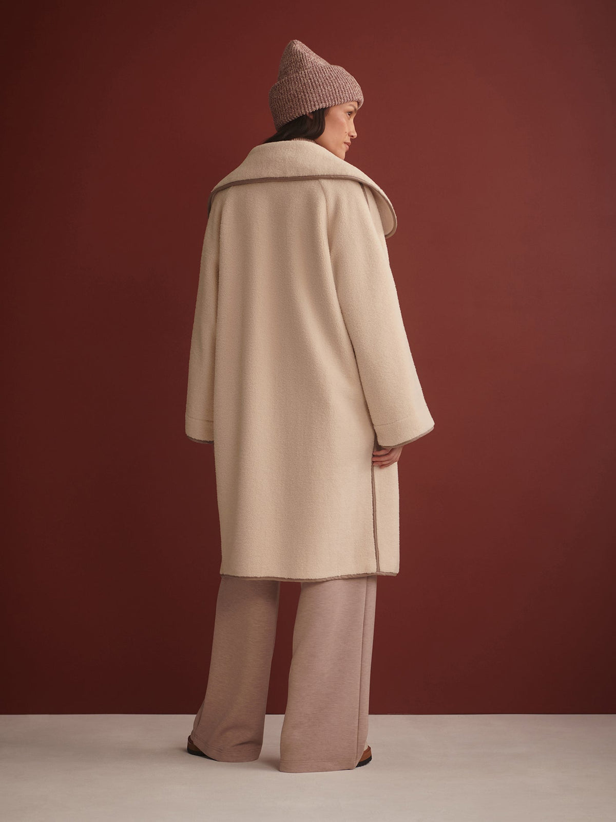 Clemence Sherpa Coat | Varley New