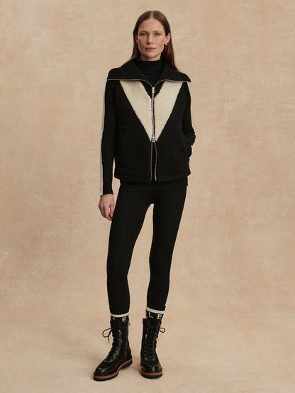 Caspian Sherpa Gilet | Varley Featured