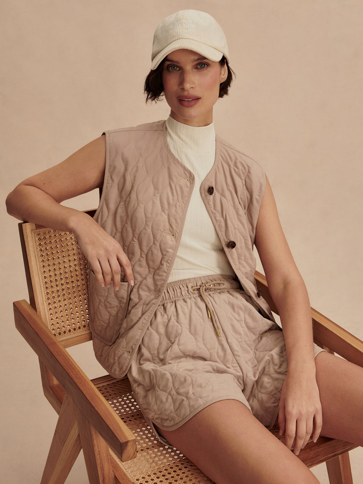 Karla Quilted Gilet | Varley Smart Buy
