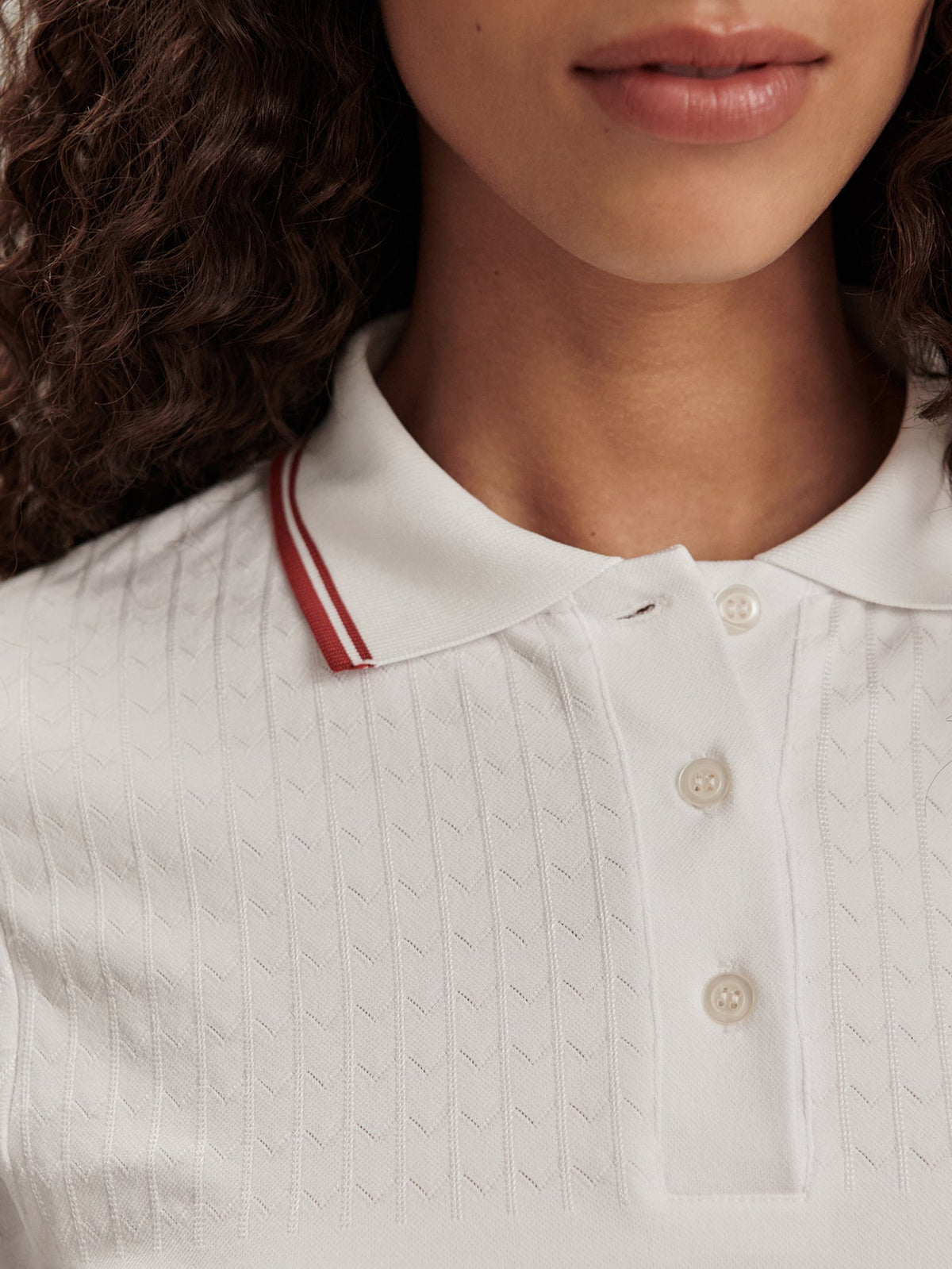 Mickey Seamless Polo Shirt | Varley Smart Buy