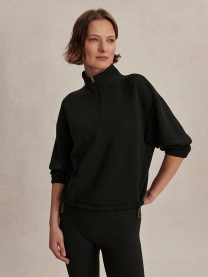 Sian Cropped Half-Zip Active Sweatshirt | Varley Trusted