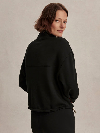 Sian Cropped Half-Zip Active Sweatshirt | Varley Trusted