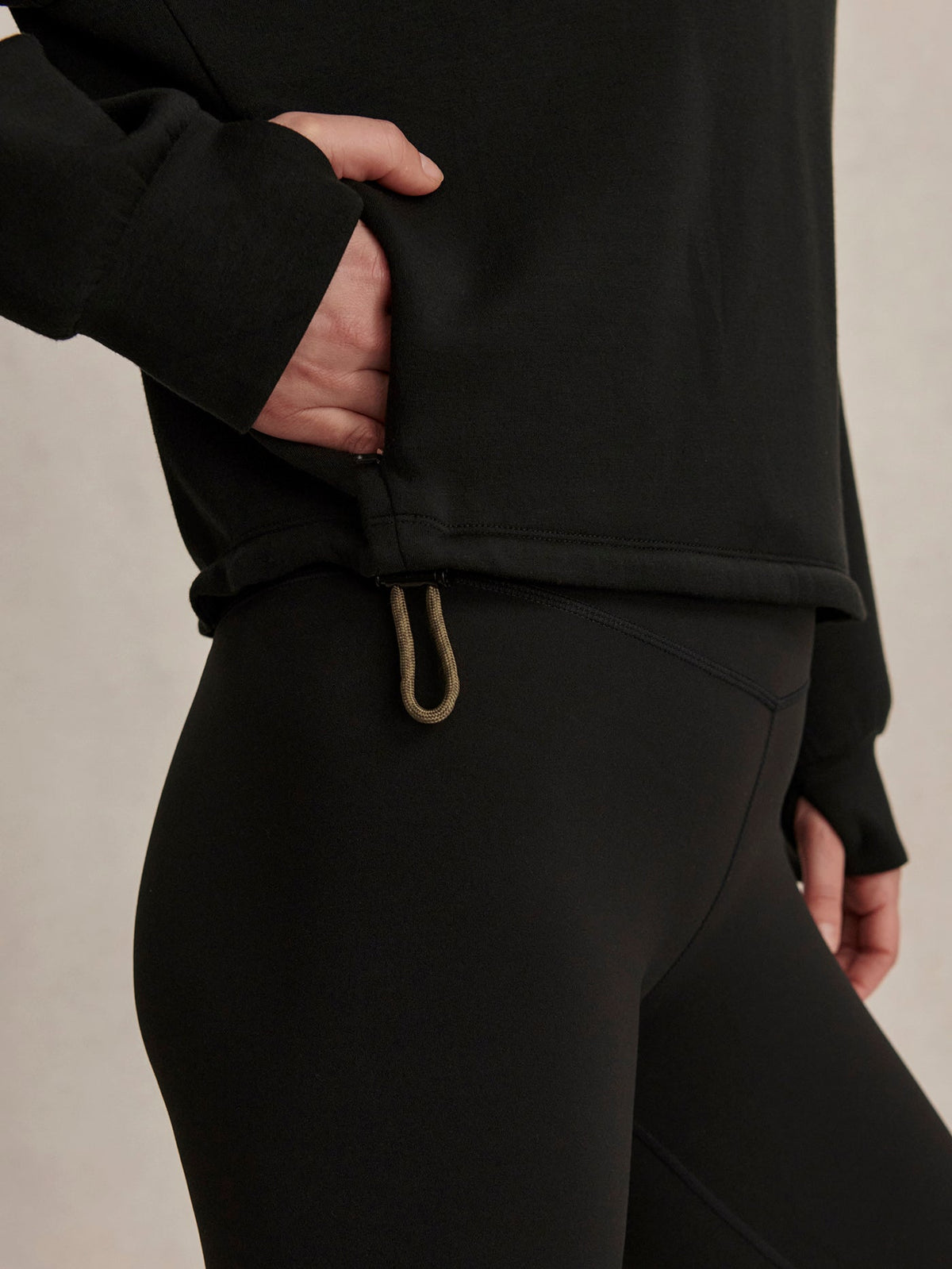 Sian Cropped Half-Zip Active Sweatshirt | Varley Trusted