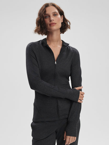Marja Zip-Through Active Sweatshirt | Varley New