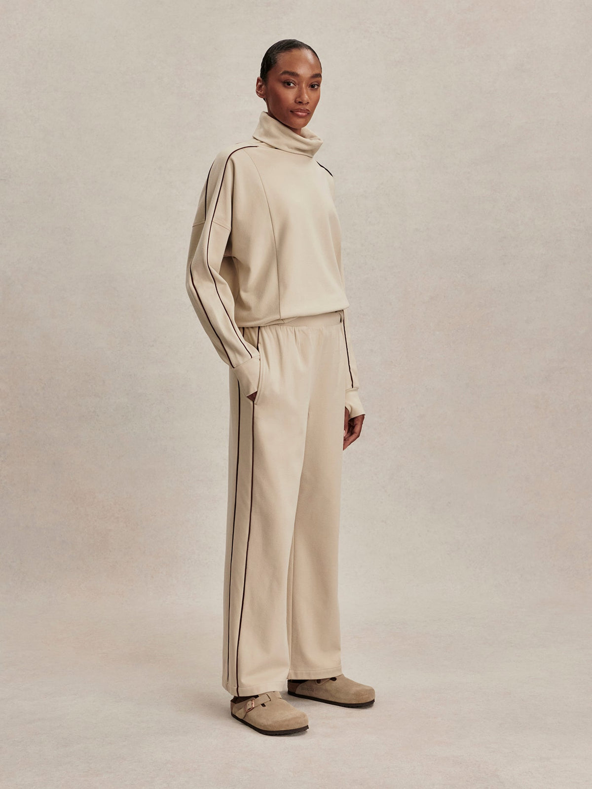 Brushed Rib Wide Leg Pant 28 | Varley Smart Buy