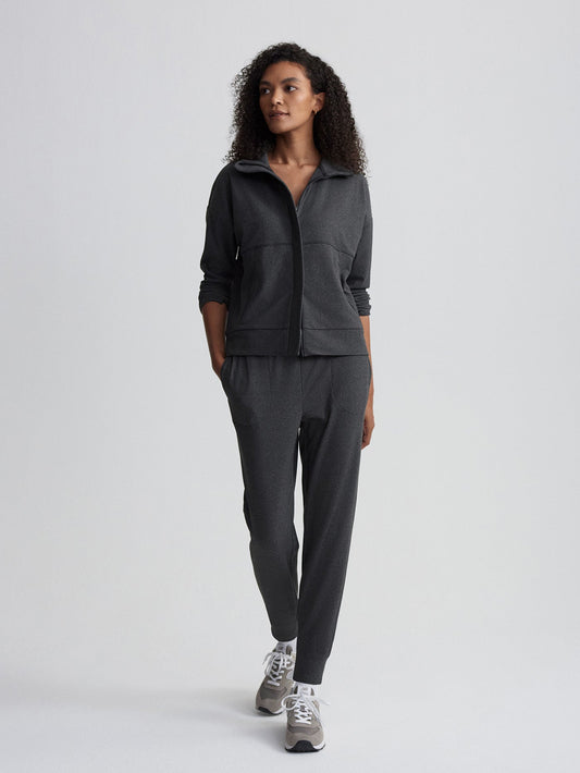 Brushed Rib Slim Cuff Pant 27.5 | Varley Premium