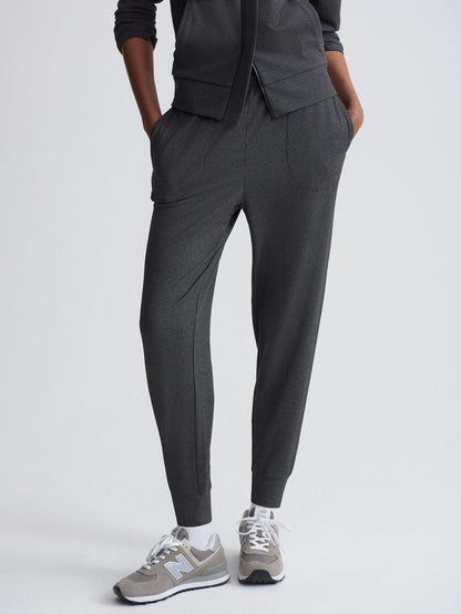 Brushed Rib Slim Cuff Pant 27.5 | Varley Premium