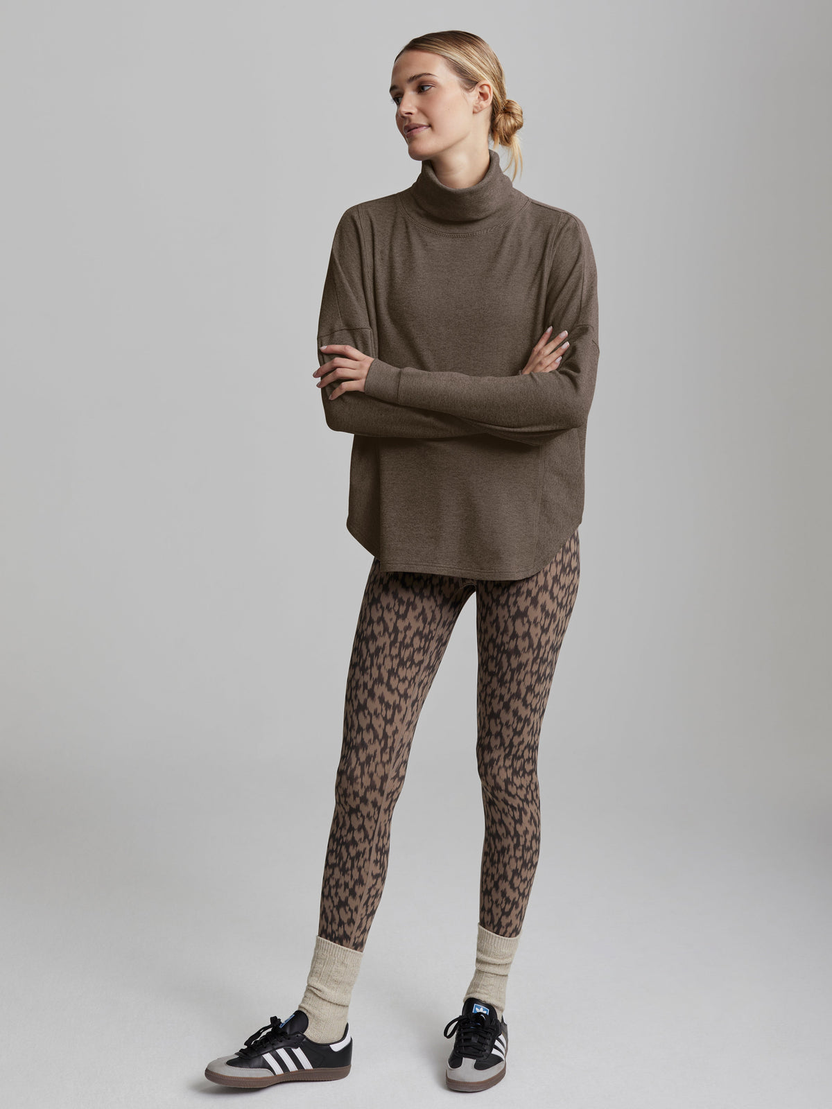 Rainer Roll Neck Active Sweatshirt | VARLEY US | Varley New