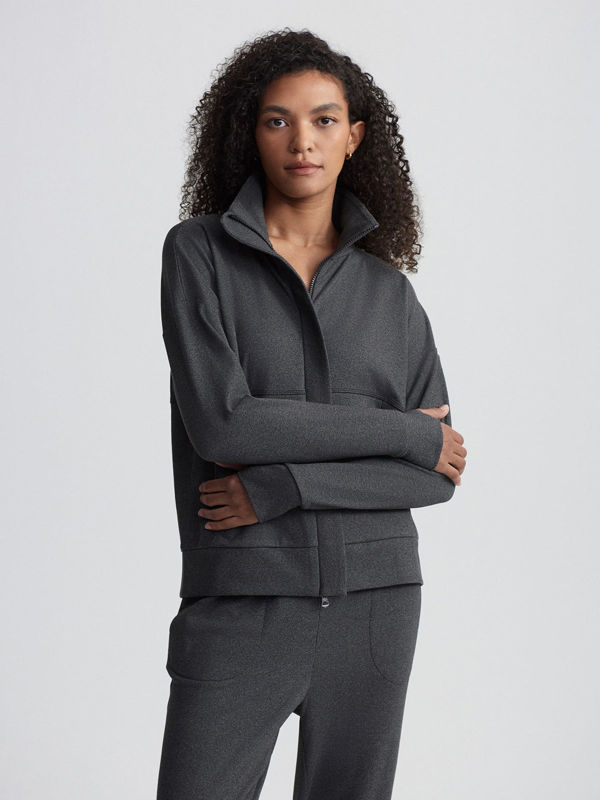Rozanna Zip-Through Active Sweatshirt | Varley Quality
