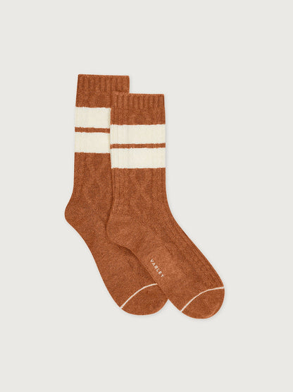 Eagleson Plush Cable Sock | Varley Premium