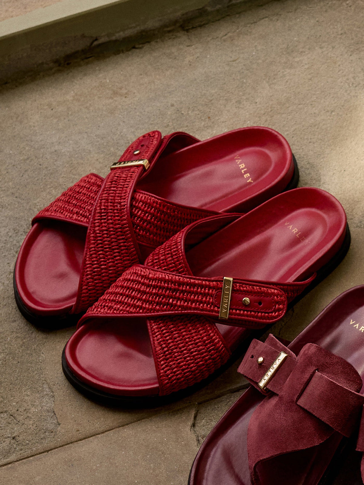 Esla Slide Sandals Textile | Varley Top Pick