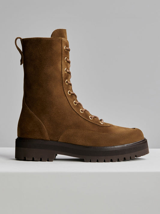 Calsen Lug Sole Boot Suede | Varley Smart Buy