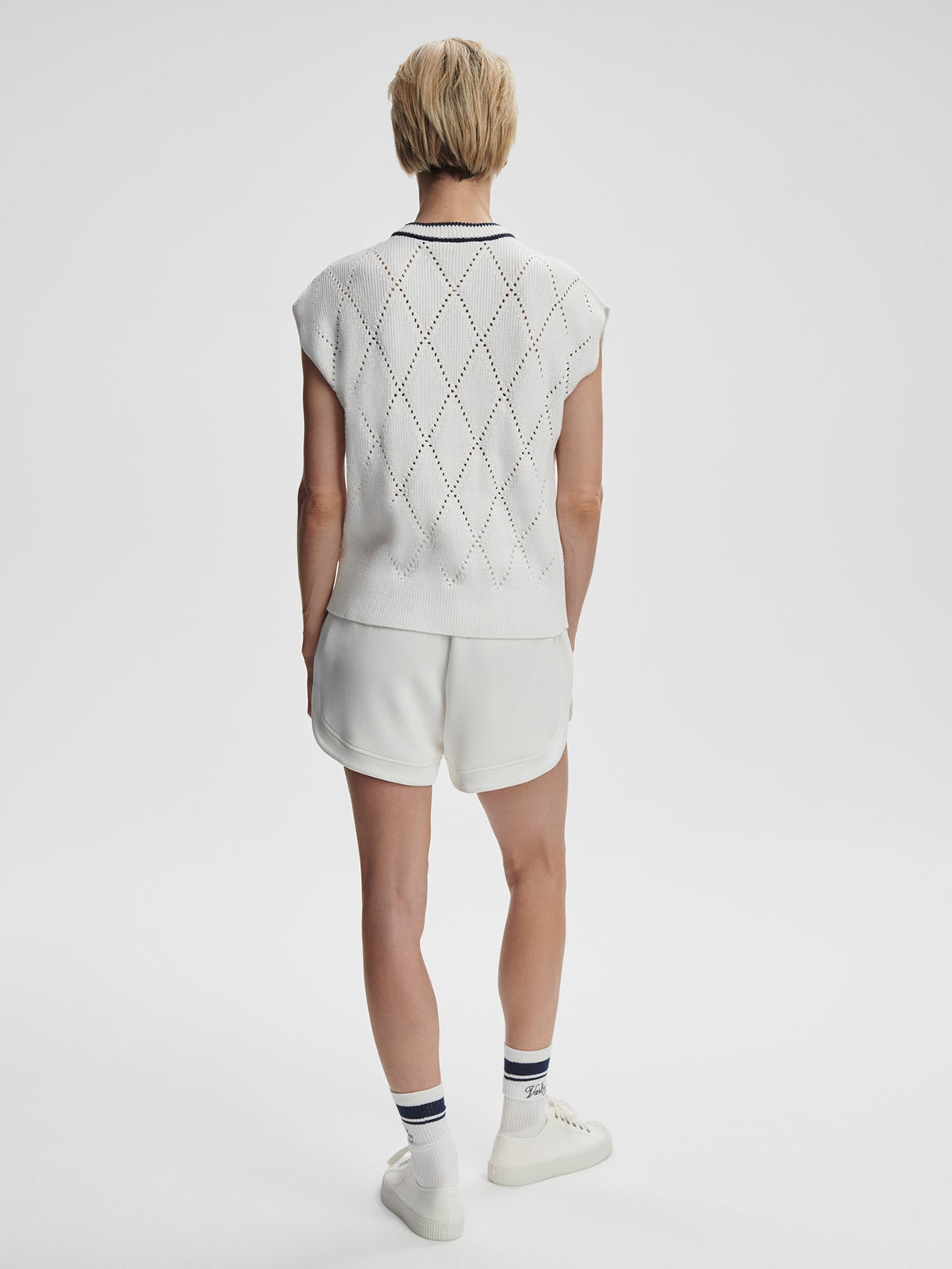 Beaton Diamond Knit | Varley Latest