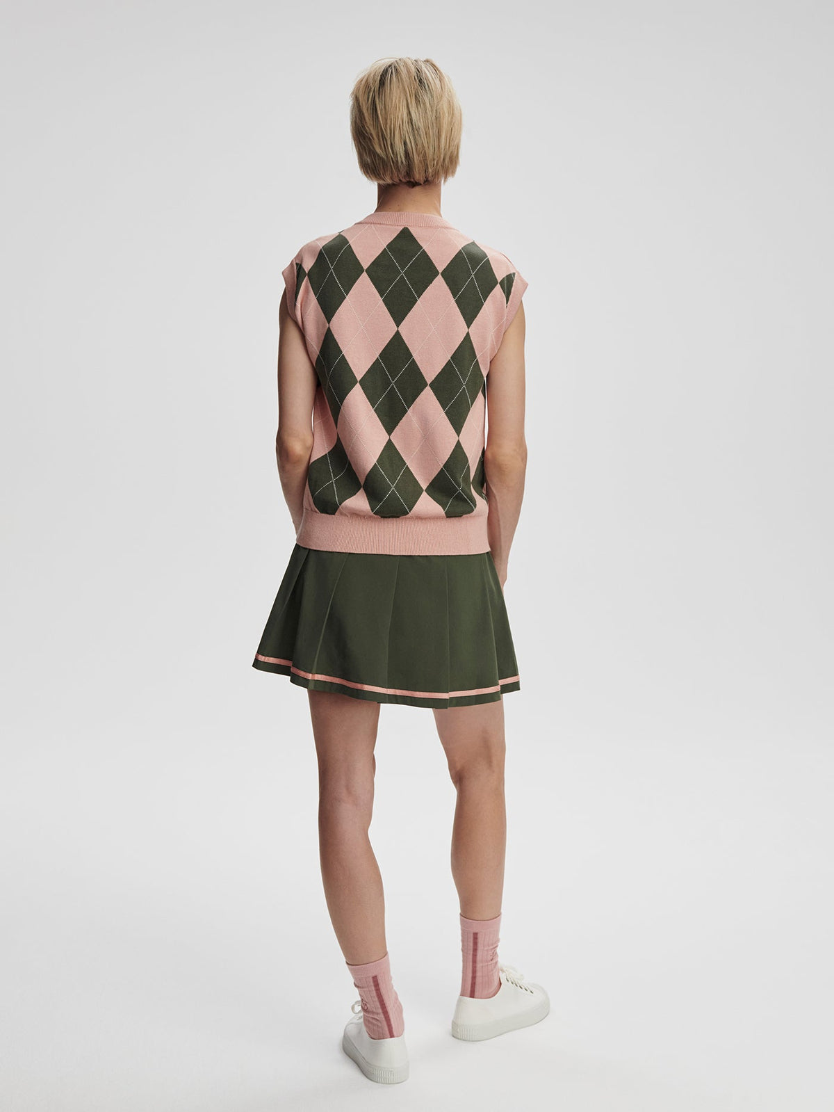 Avika Argyle Vest | Varley Trusted