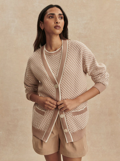 Tarran Stitch Knit Cardigan | Varley Smart Buy