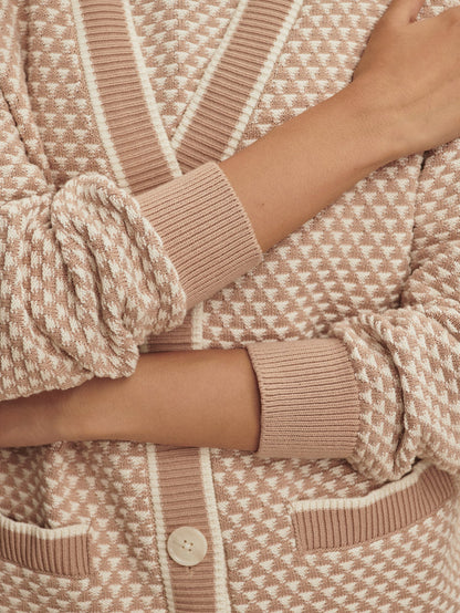 Tarran Stitch Knit Cardigan | Varley Smart Buy