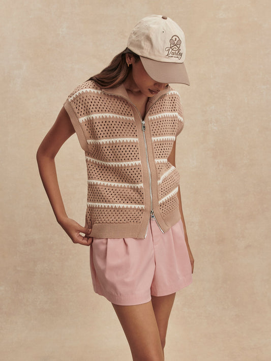 Haney Zip Through Knit | Varley Featured