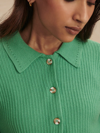 Marlie Polo Knit Sweater | Varley Quality