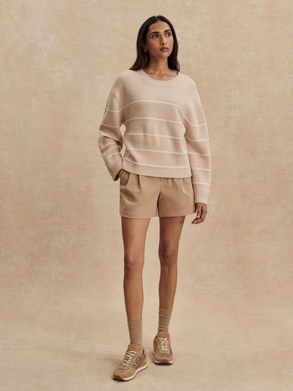 Meryl Stripe Knit Sweater | Varley Premium