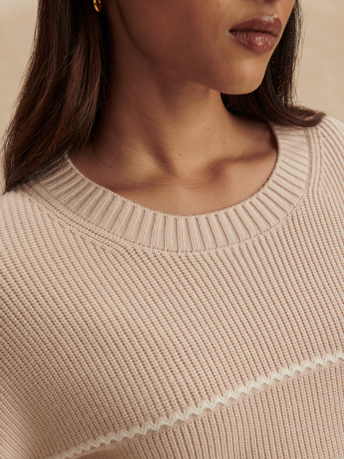 Meryl Stripe Knit Sweater | Varley Premium