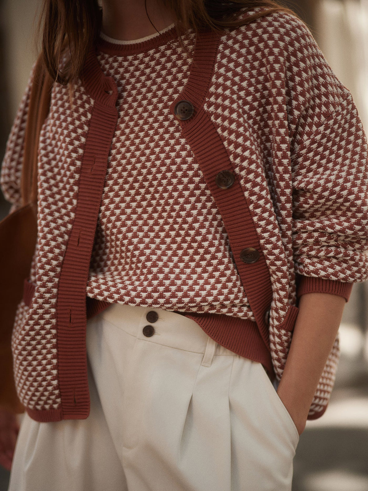 Elmwick Knit Jacket | Varley Featured