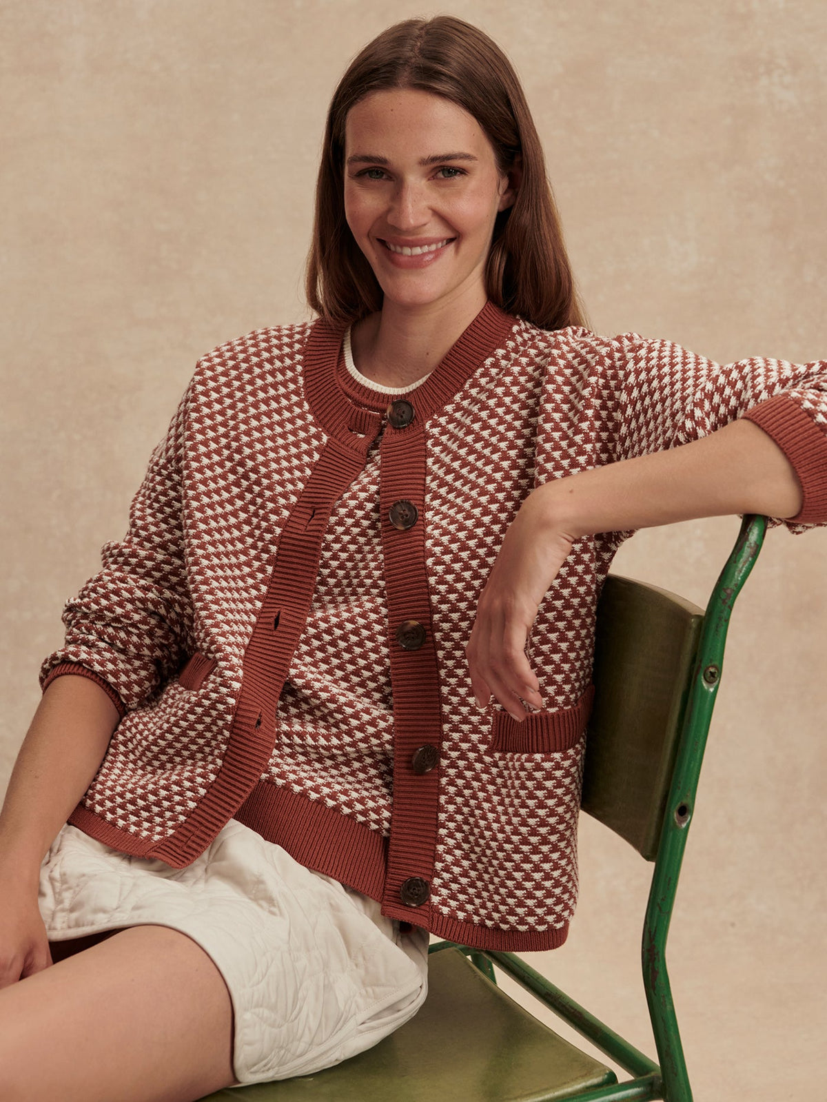 Elmwick Knit Jacket | Varley Featured