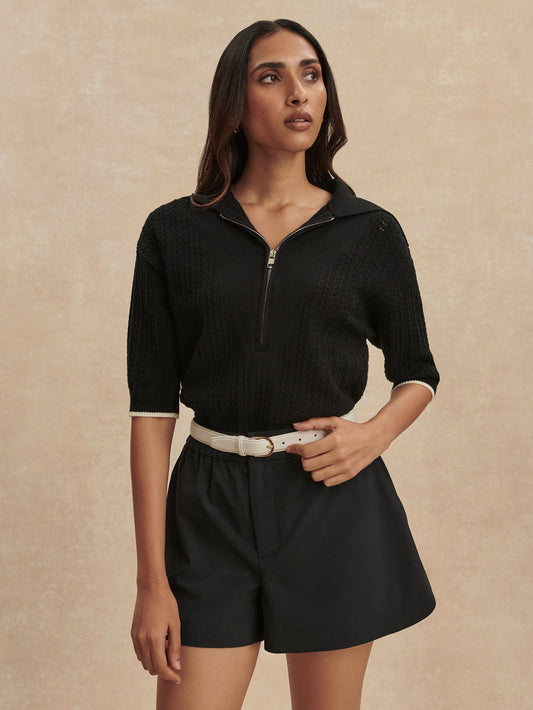Arney Half Zip Knit Polo | Varley Latest