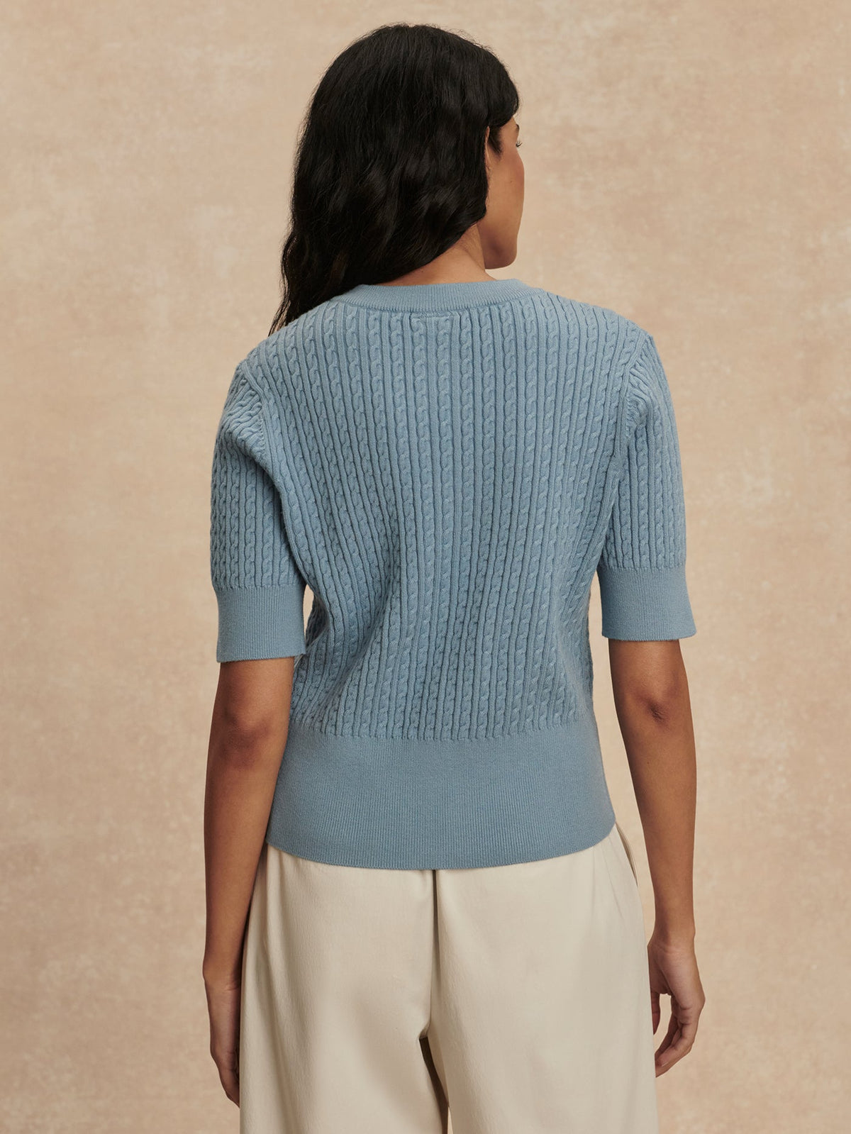 Rhys Short Sleeve Cardigan | Varley Smart Buy