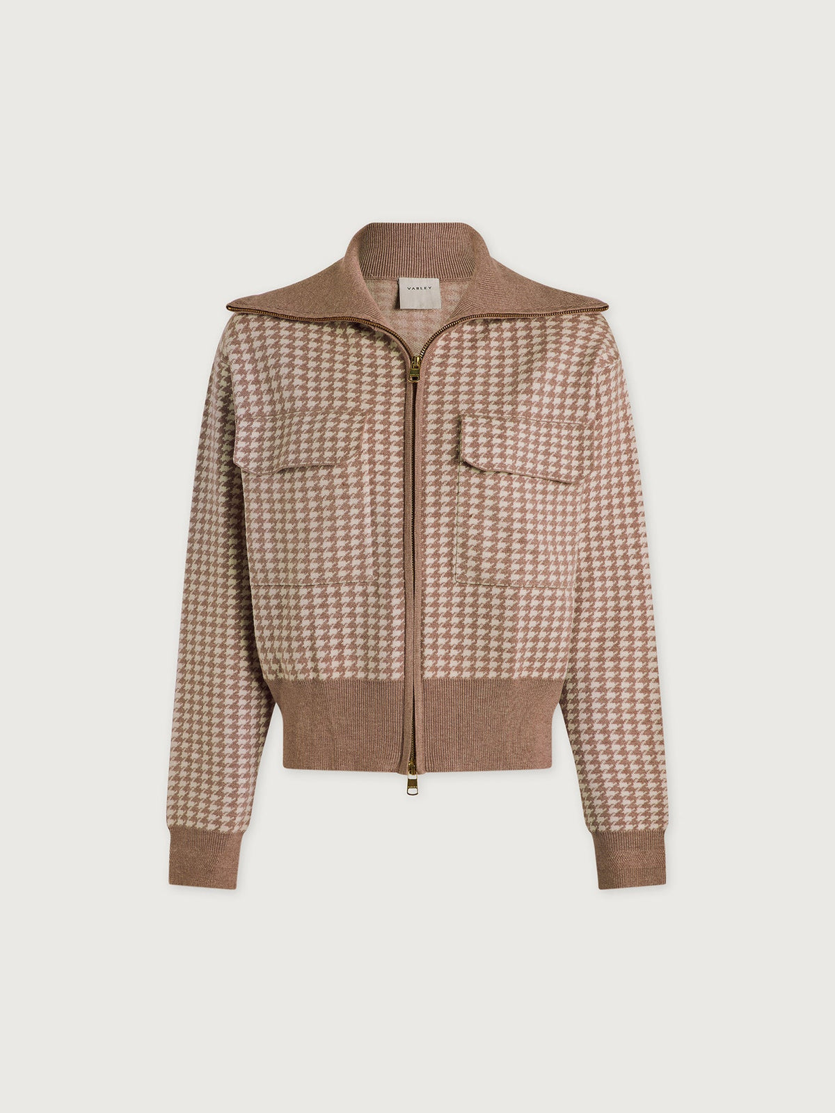 Ablett Jacquard Knit Jacket | Varley Premium