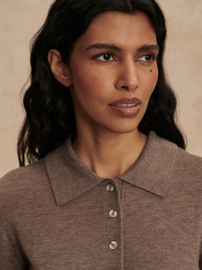 Toni Fine Knit Polo | Varley Featured