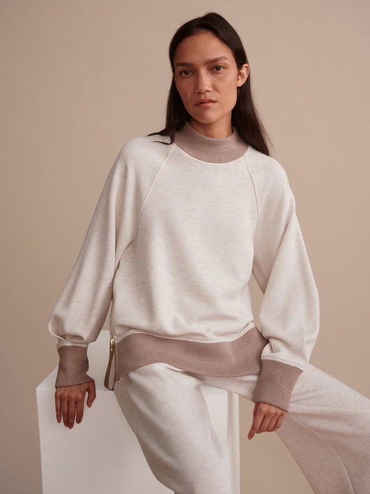 Loxley Raglan Boyfriend Sweat | Varley Trusted