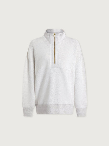Molly Half Zip Longline Sweat | Varley Customer Favorite