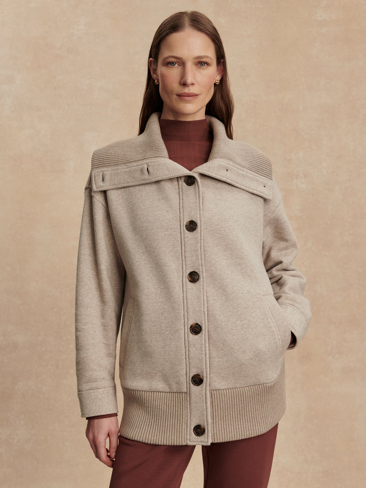 Tammy Button Through Jacket | Varley Smart Buy