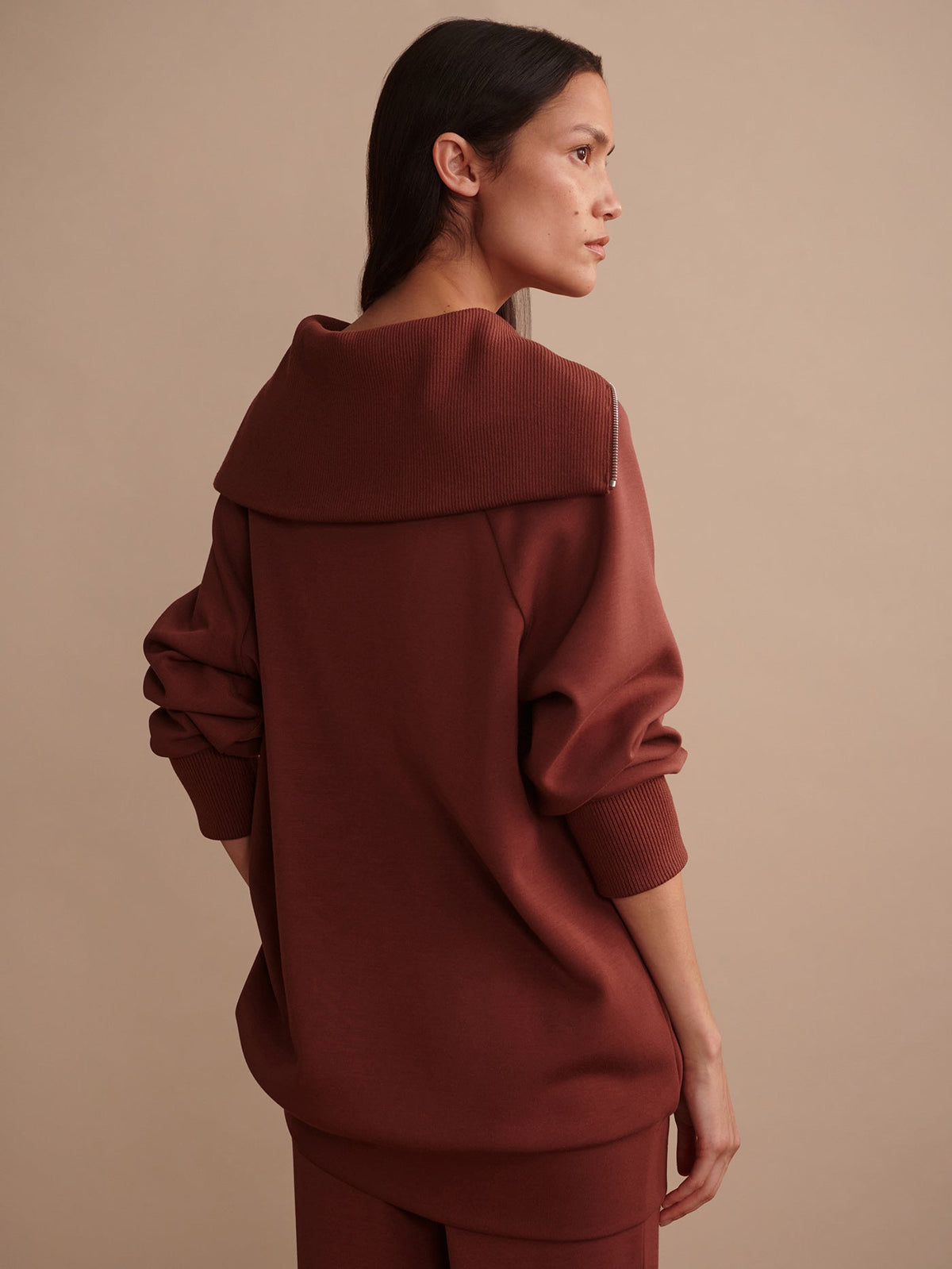Xina Half Zip Longline Sweat | Varley Featured