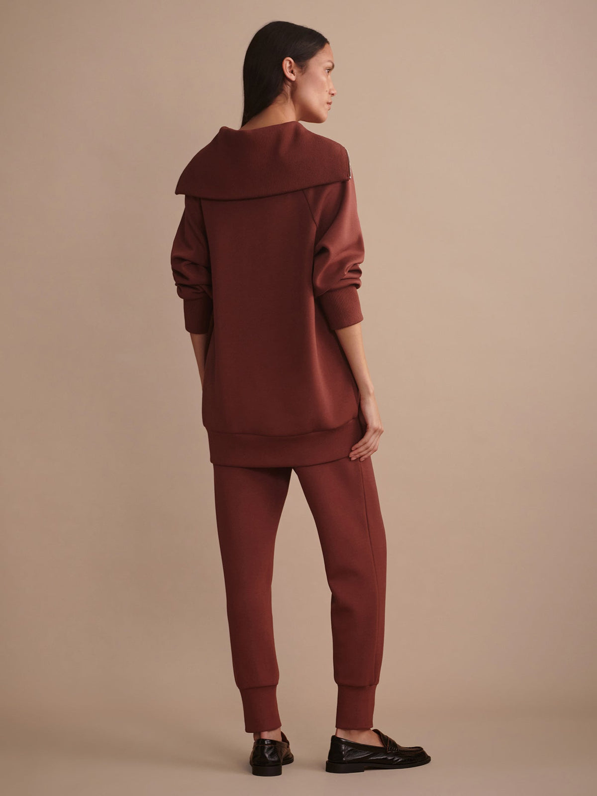 Xina Half Zip Longline Sweat | Varley Featured